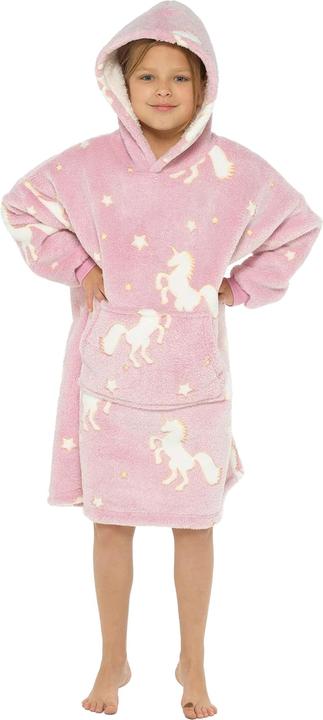 Follow That Dream Glow In The Dark Unicorn Kapuzendecke (One Size)