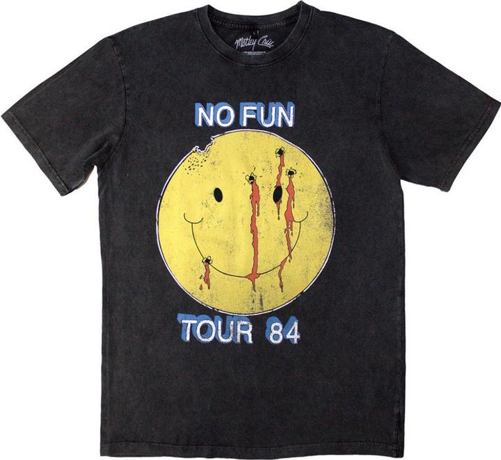 Motley Crue No Fun Tour 1984 TShirt (XL)