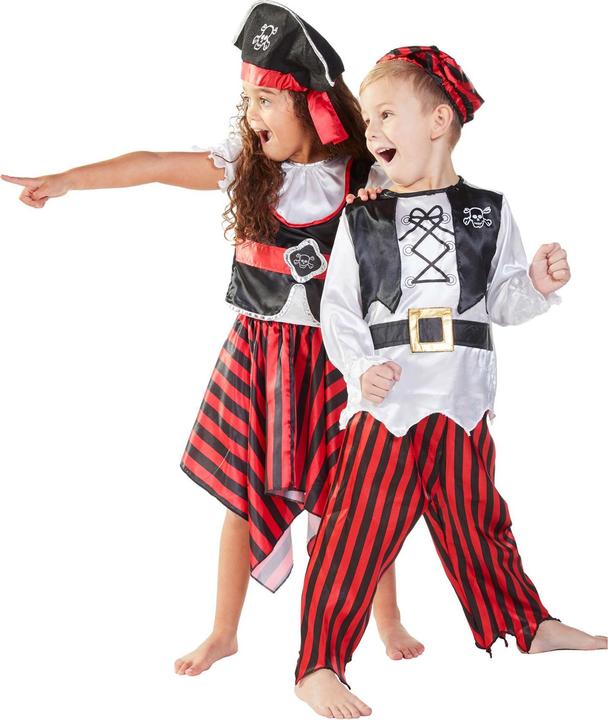 Immagine prodotto Bristol Novelty Costume da pirata bambina (S)