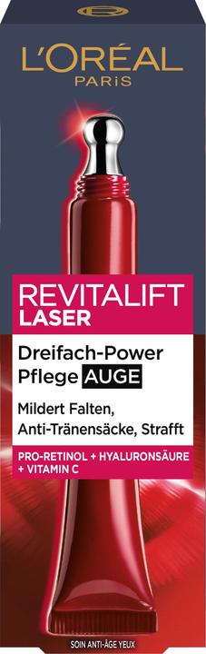 Actual product image L'Oréal Paris L'Oréal, Laser X, eye cream, 15 ml (15 ml, Day)