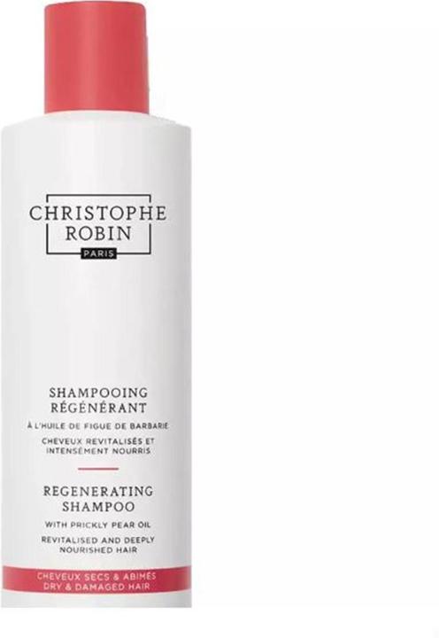 Image du produit Christophe Robin Shampooing Régénérant à l'Huile Rare de Figue de Barbarie (250 ml, Shampoing liquide)