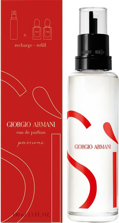 Actual product image Giorgio Armani Sì Passione refill bottle (Eau de parfum, 100 ml)