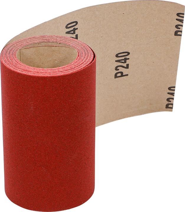 Actual product image BGS Abrasive Paper Roll 115 mm x 5m Grit 240 (240)