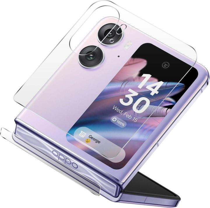Produktbild Avizar Vorder- und Rückseitenfolie (4 Stück, Oppo Find N2 Flip)