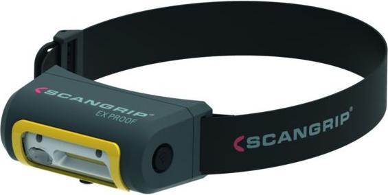 Scangrip Lampada frontale a LED a batteria EX-VIEW (200 lm)