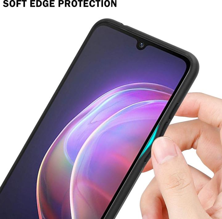 Productafbeelding Cadorabo TPU 2 Kleuren Glazen Hoesje (Vivo V21)