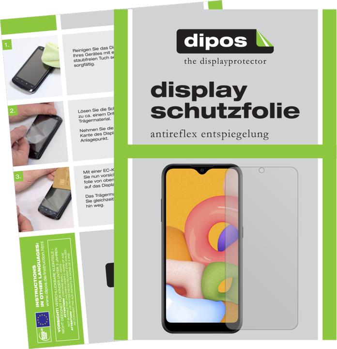 Produktbild Dipos Displayschutzfolie Antireflex (5 Stück, Samsung Galaxy A01)