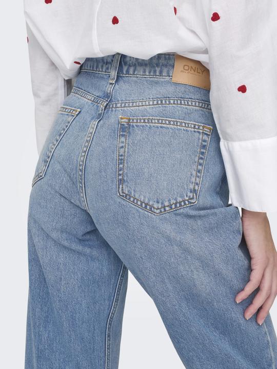 Immagine prodotto Only Jeans a vita media dal taglio dritto Jeans dalla vestibilità dritta (W30/L32)