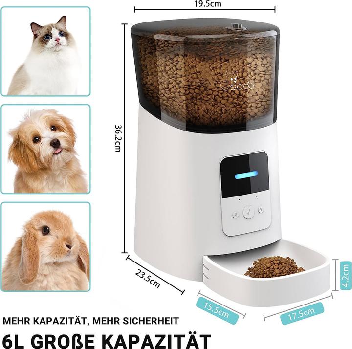 Immagine prodotto Socio Distributore automatico di cibo, 6L (6 l)