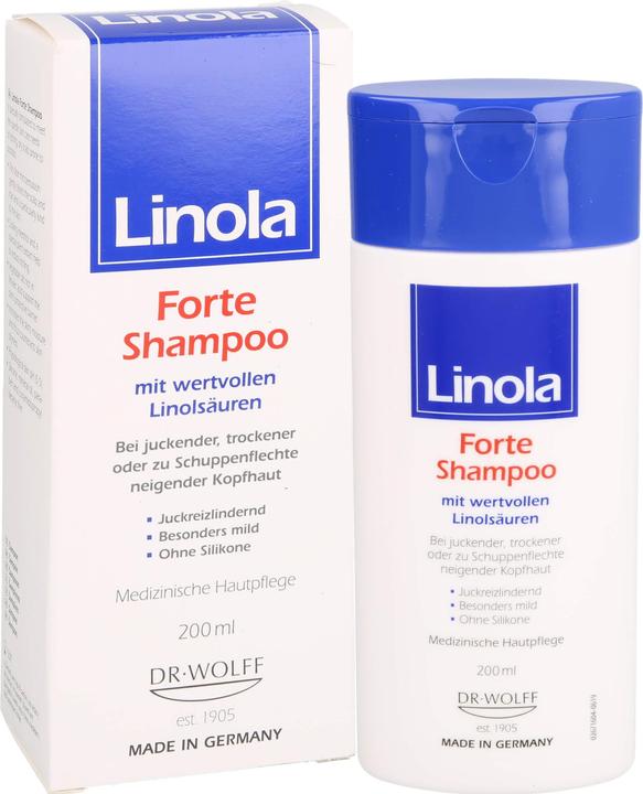 Immagine prodotto Dr. Wolff Linola Shampoo forte, 200 ml Shampoo (200 ml, Shampoo liquido)