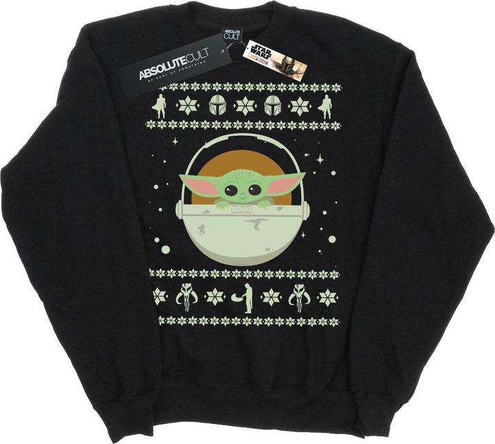 Star Wars The Mandalorian The Child Christmas Sweatshirt (XXL)