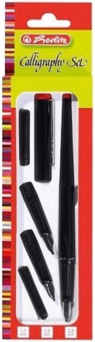 Produktbild Herlitz Kalligrafie-Set (Schwarz, 5 x)