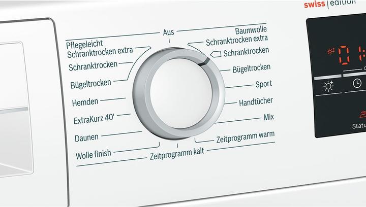 Produktbild Bosch Hausgeräte WTW85462CH (8 kg, Rechts, CH-Stecker)