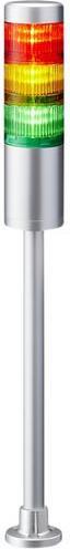 Image du produit Patlite LED Signal Tower No Flash/Buzz, Silver