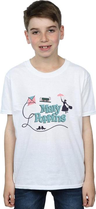 Immagine prodotto Disney Mary Poppins Logo Maglietta Ragazzi (128)