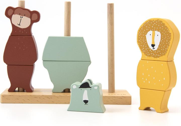 Produktbild Trixie Baby Holzstapelpuzzle Tiere