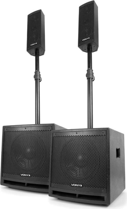 Actual product image Vonyx PA system VX1000BT (Active, 1x 1000 W)