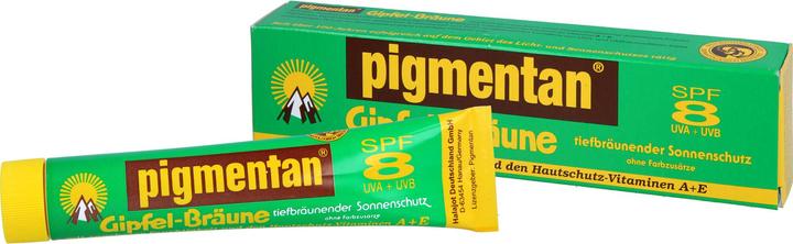 Image du produit Pigmentan Summit Bronze SPF 8 crème solaire, 50 ml de crème (Crème solaire, Jusqu'à SPF 10, 50 ml)