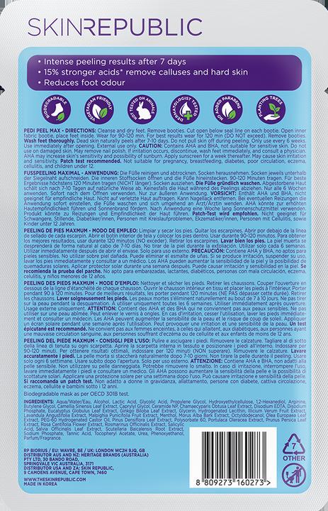 Immagine prodotto Skin Republic Maschera per piedi Pedi Peel Max (Maschera del piede, 40 ml)