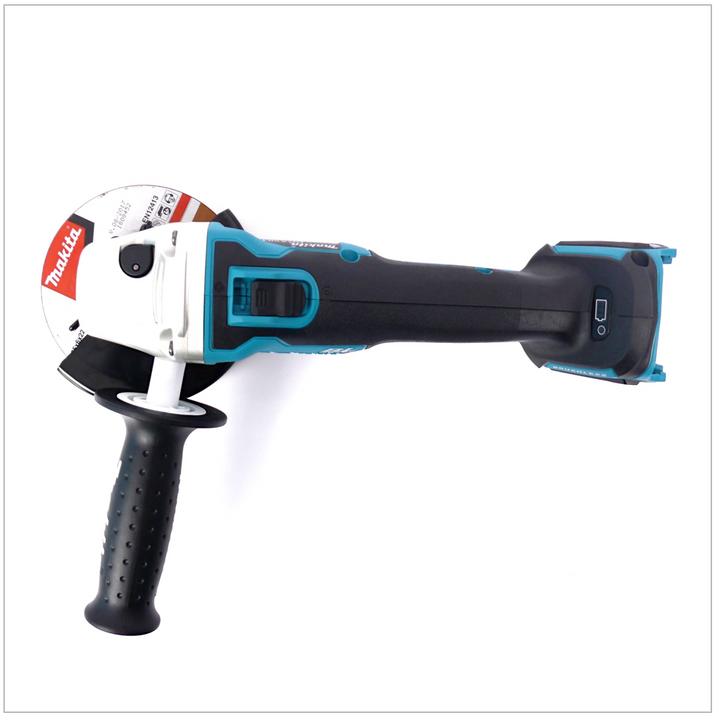 Produktbild Makita DGA 504 M1 Akku Winkelschleifer 18V 125mm Brushless + 1x Akku 4,0Ah - ohne Ladegerät (125 mm)