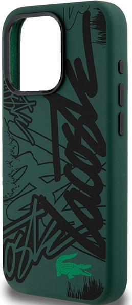 Produktbild Lacoste LCHCP15LGRAK iPhone 15 Pro 6.1" czarny/black hardcase Silicone Graffiti (Apple iPhone 15 Pro)