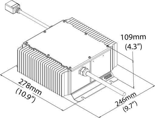 Produktbild Delta-Q Batterieladegerät 72V 12A (12 A)