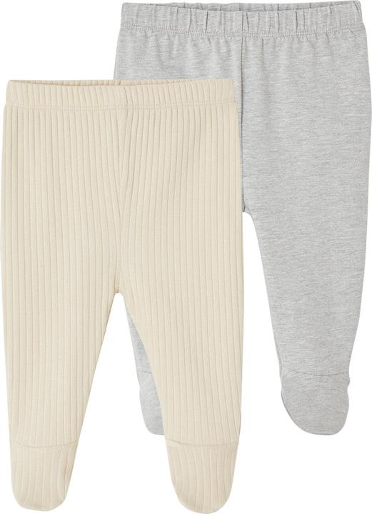 Produktbild Vertbaudet 2er-Pack gerippte Baby Hosen mit Fuss (50)
