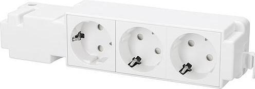 Produktbild F-Tronic 3fach Steckdose STECKD3 (3 x)