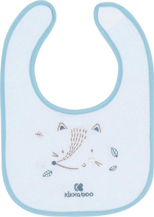 Actual product image Kikkaboo Baby bib Little Fox 3 pcs set