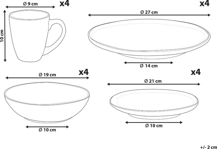 Actual product image Beliani Juniper (16 Piece)