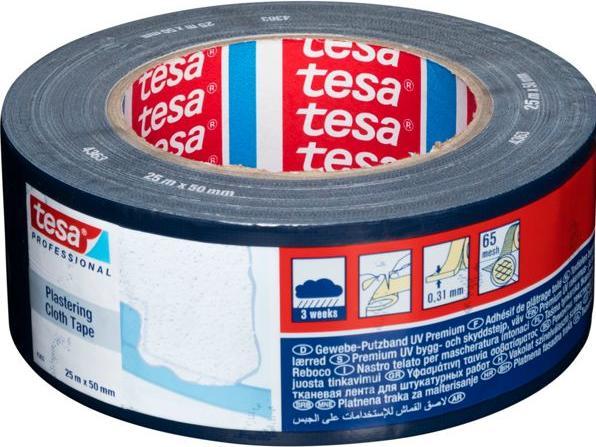 Actual product image tesa Plaster tape UV fabric 4363 (50 mm)