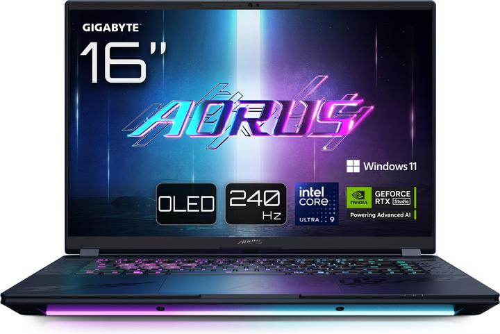 Gigabyte Aorus Master 16 RTX 5080 (16", Intel Core Ultra 9 275HX, 32 GB, 2000 GB, DE)