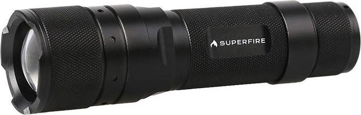 Actual product image Superfire Flashlight F3-L2, 1000lm (12 cm, 570 lm)