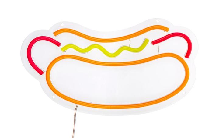 Produktbild Vegas Lights LED Dekolicht Neonschild Hot Dog 30 x 16.5 cm (180 cm, Indoor)