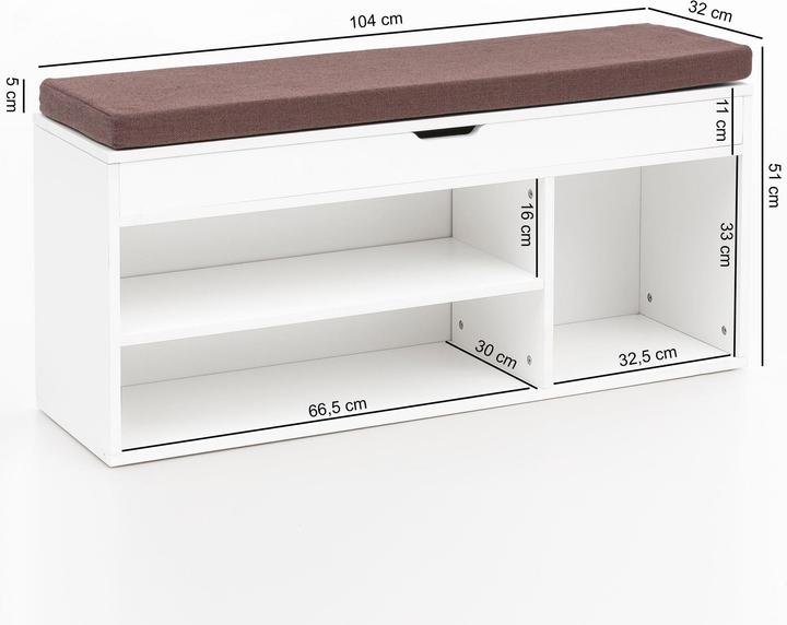 Produktbild Wohnling Reece (104 x 32 x 51 cm)