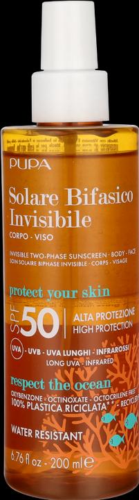 Pupa Milano Solaire Bi-Phase SPF50 (Sonnenspray, SPF 50, 200 ml)