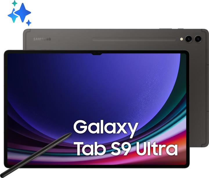 Produktbild Samsung Galaxy Tab S9 Ultra (nur WLAN, 14.60", 256 GB, Graphite Grey)