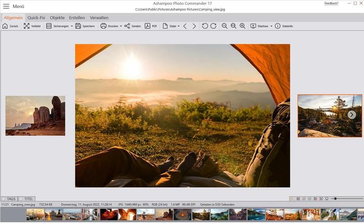 Immagine prodotto Ashampoo Photo Commander 17 ESD, Vollversion, 1 PC, Produktfamilie (1 Utente, 1 Dispositivi/Utenti)