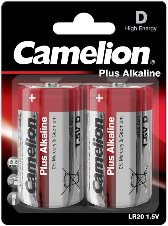 Produktbild Camelion Plus Alkaline (2 Stk., D)