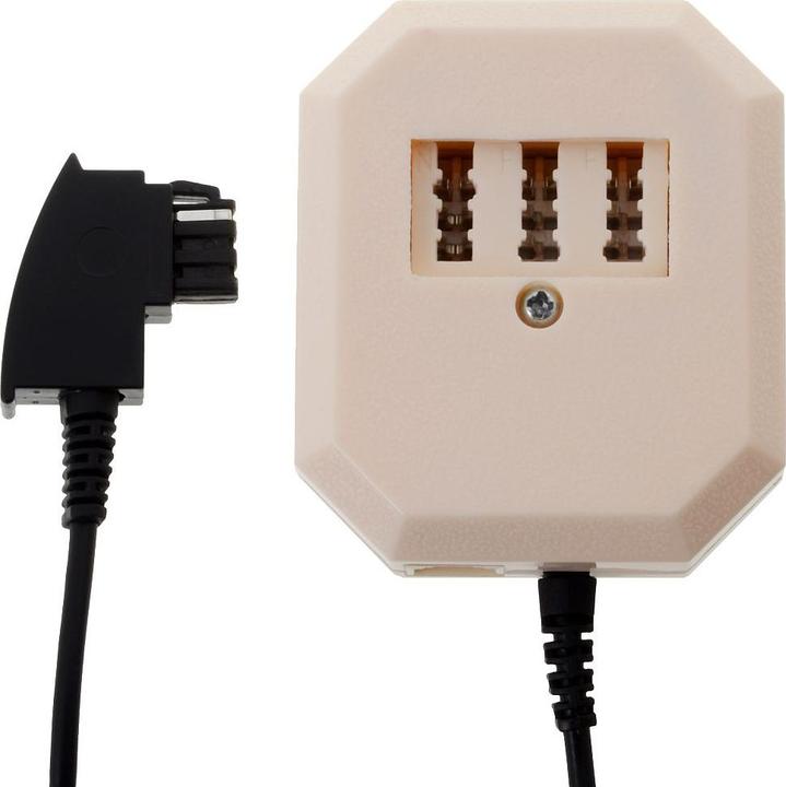 Produktbild Shiverpeaks Kabel TK TAE-Adapter, TAE-F-Stecker/NFF-Buchsen, 20cm Kabel