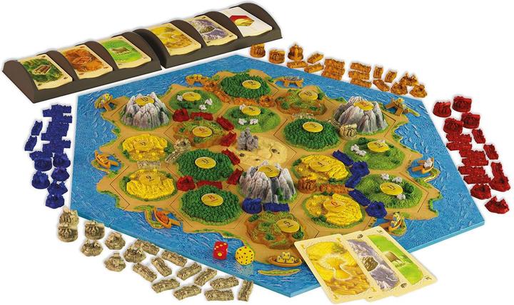 Actual product image Kosmos FKS6822620 - Catan - 3D Edition, board game, for 3-4 players, ages 10+ (DE edition) (German)