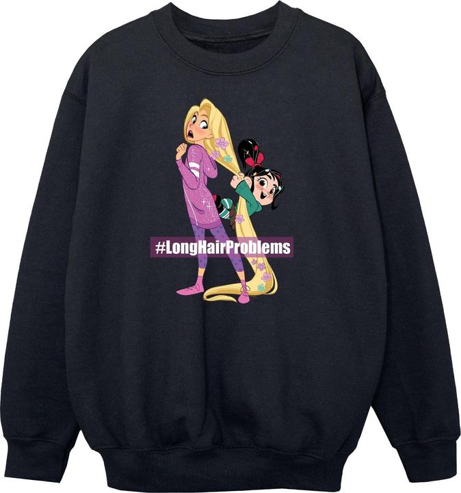 Disney Wreck It Ralph Rapunzel And Vanellope Sweatshirt Mädchen