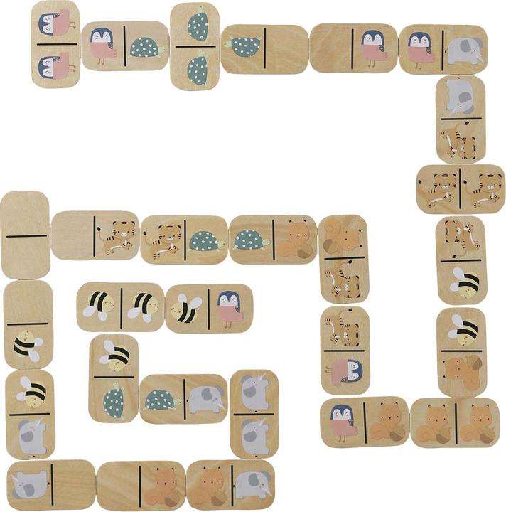 Produktbild Vertbaudet Baby Tier-Domino aus Holz FSC®