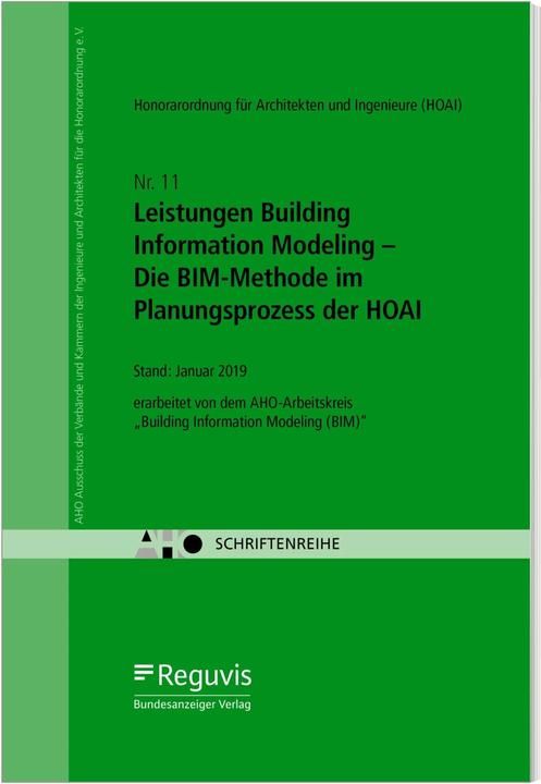 Actual product image Leistungen Building Information Modeling - Die BIM-Methode im Planungsprozess der HOAI (German, Franz Hermann Depenbrock, 2019)