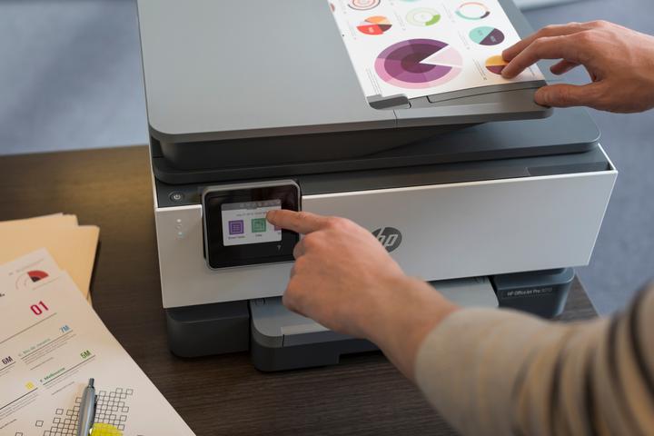 Image du produit HP OfficeJet Pro 9019e Tout-en-un (Encre, Noir et blanc)