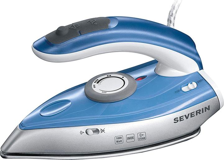 Severin Travelling steam iron BA 3234 Silver (1000 W, 40 g/min)