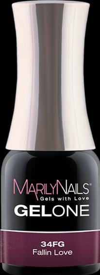 Immagine prodotto Marily Nails GELONE - 34FG L'amore innamorato (Smalto per unghie effetto gel)
