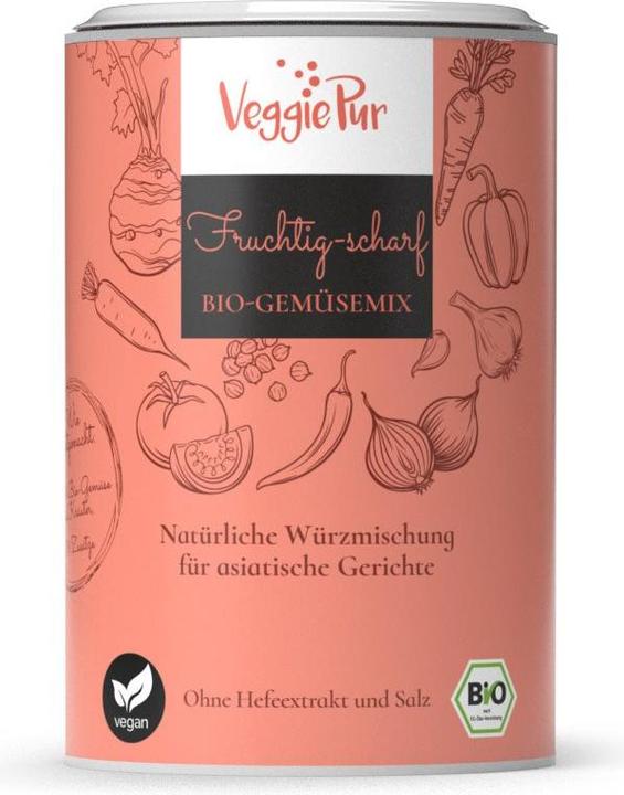 Produktbild Veggiepur Bio Gemüse-Kräuter Fruchtig-Scharf (130 g)