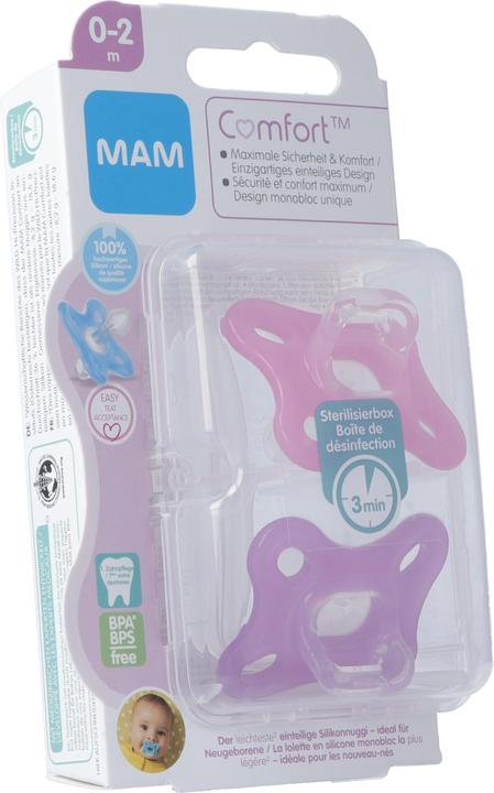 MAM Comfort assortiert (2 x, bis 3 Monate)