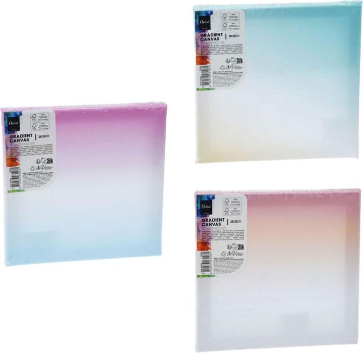 Produktbild Malleinwand Farbe, 20x20cm